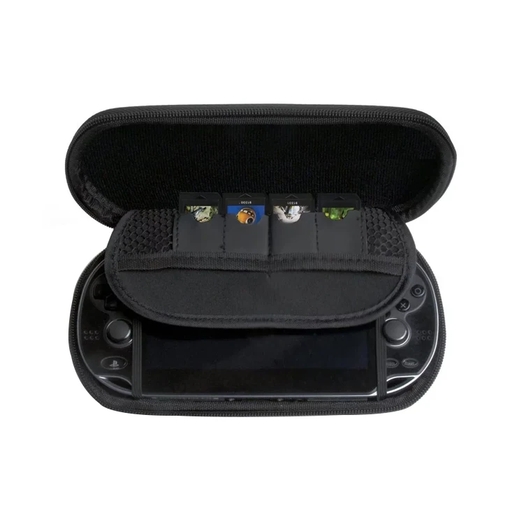 2024 Factory Supply Customization Black Portable Custom Eva Zipper Hard travel Case for light storage