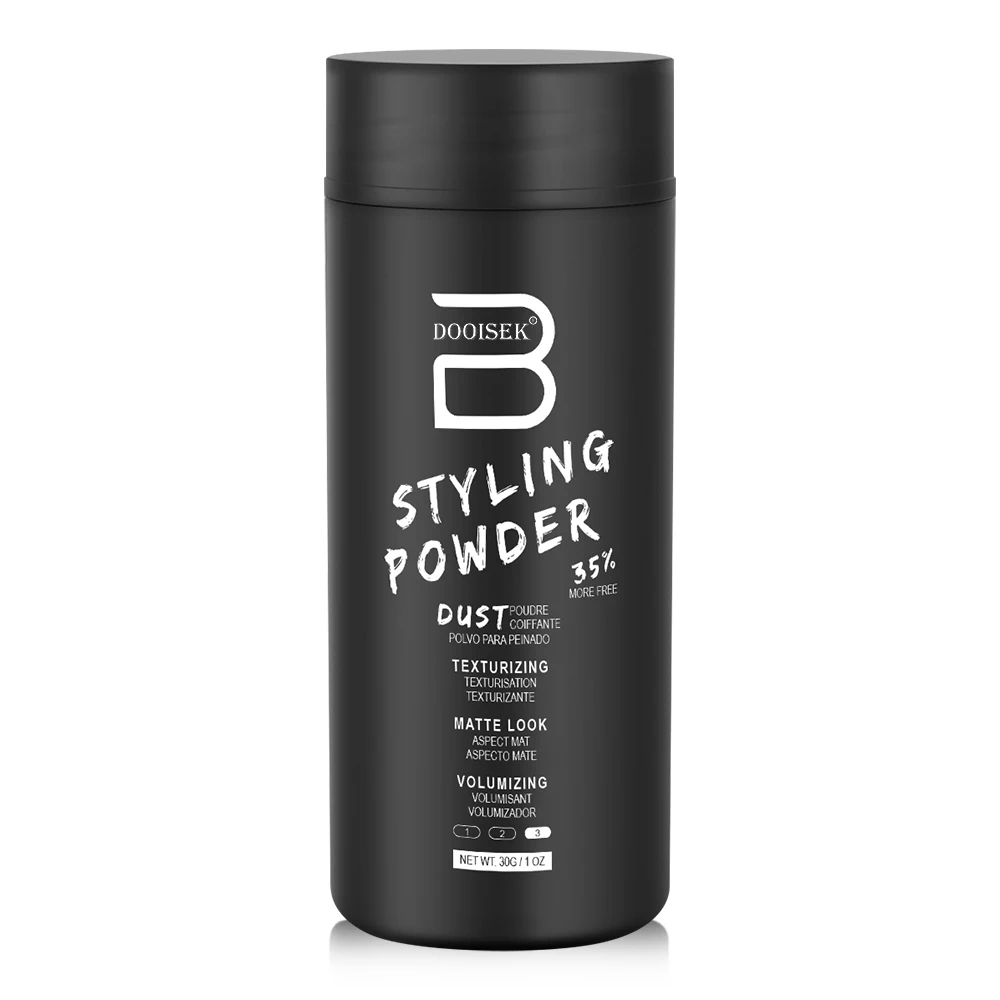 Best Selling Barber Fluffy Powder 30g Hair Styling Powder Increases Hair Volume Powder For Men polvo texturizador