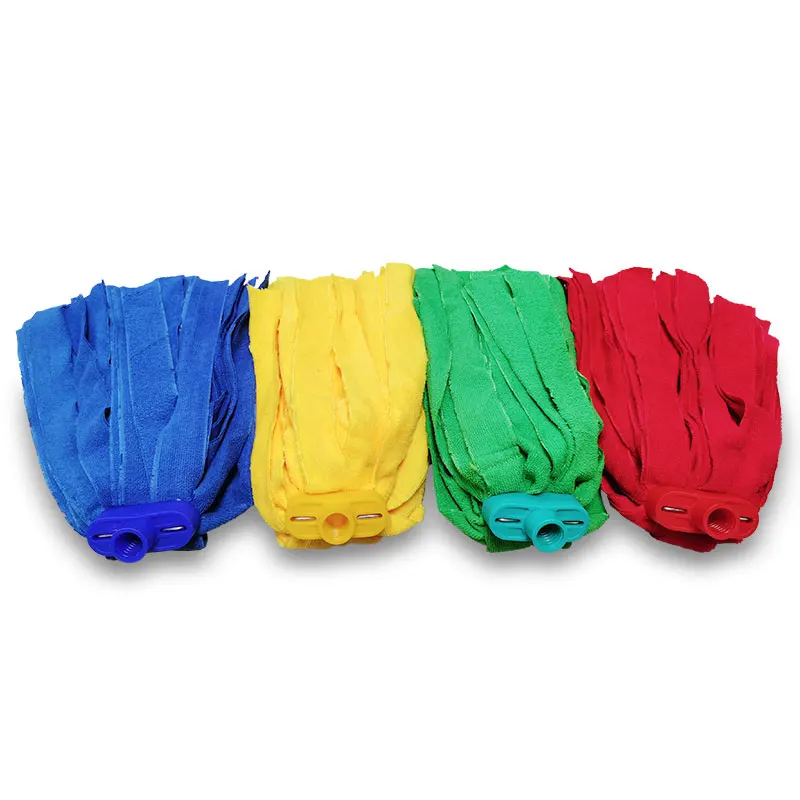 Новый изготовитель по индивидуальному заказу 360 роторная головка для швабры из микрофибры сменная и многоразовая очистка пола со стальным полюсом