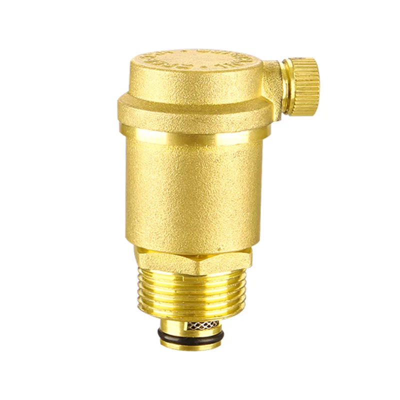 DN15-DN25 Brass Air Release Valve Brass Radiator Automatic Air Vent Valve