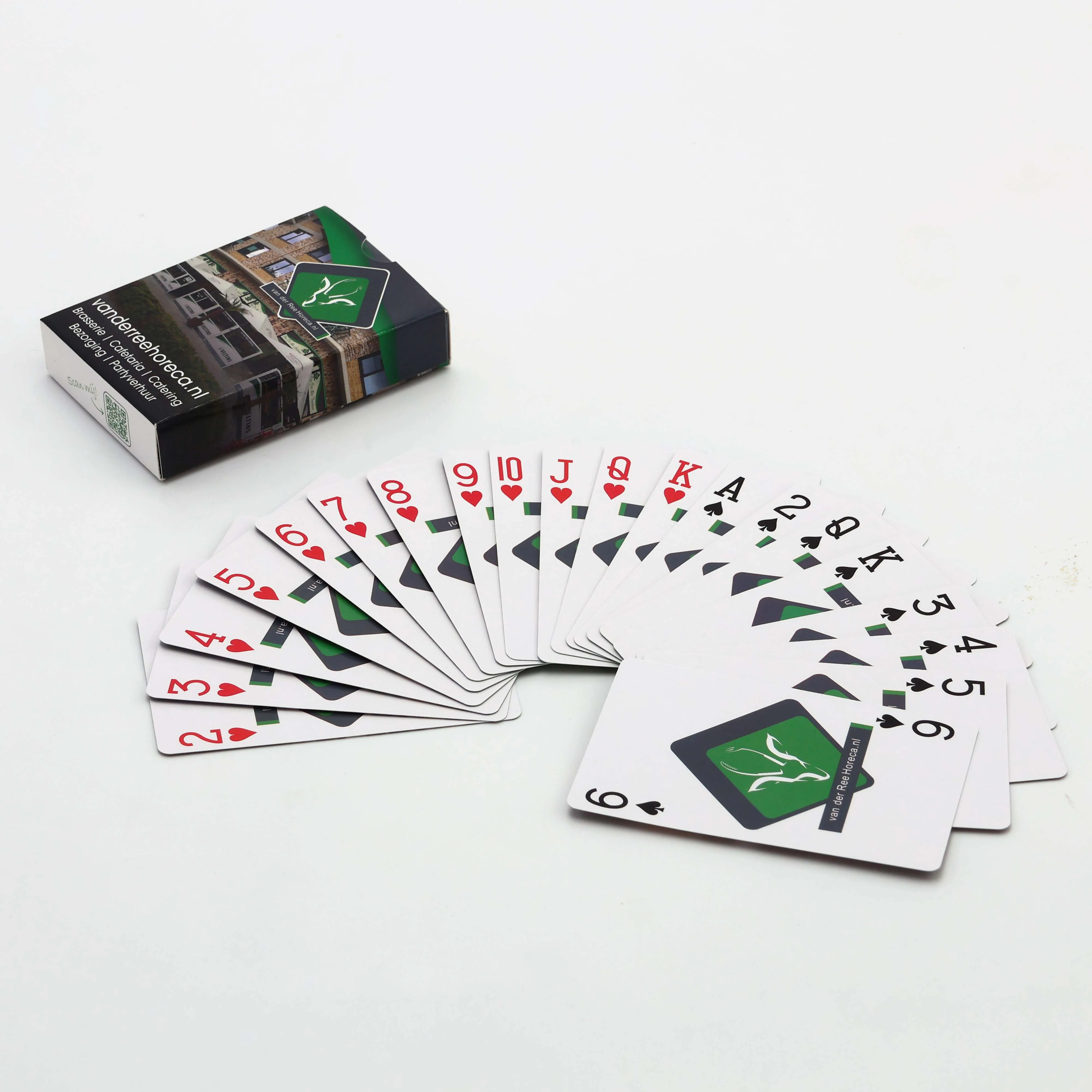 Customized Logo Paper Game Playing Card Advertising  Waterproof Playing Cards 63*88 mm playing cards paper poker