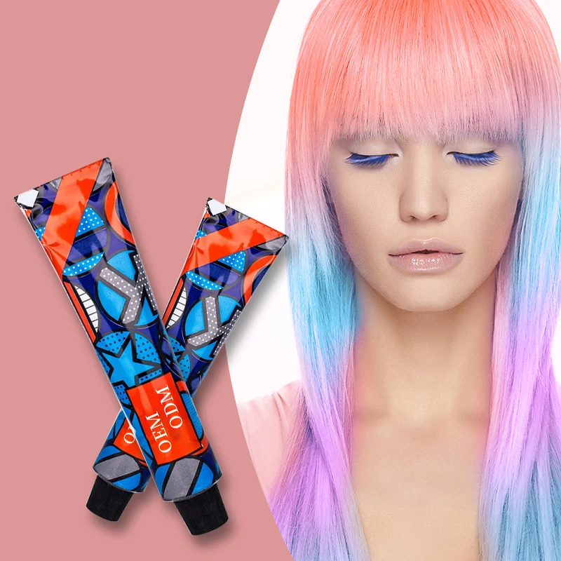 Diwei Whosale Hair Coloring Products Hair Dye Cream OEM Origin Type Cream Place Factory for Hair Salon