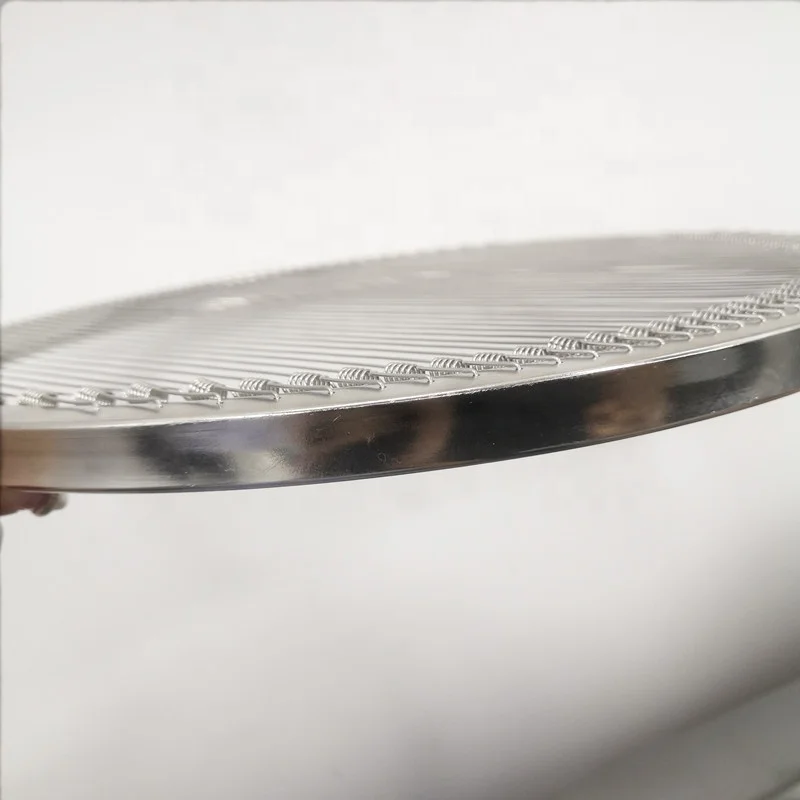 Korean 304 stainless steel spring fine wire charcoal round bbq grill grate Barbecue