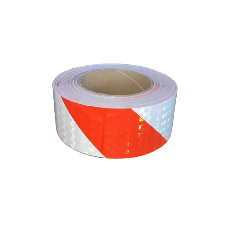 Car Reflector Sticker Yellow Black Road Signs Honeycomb Reflective Tape Warning Reflective Adhesive Tape