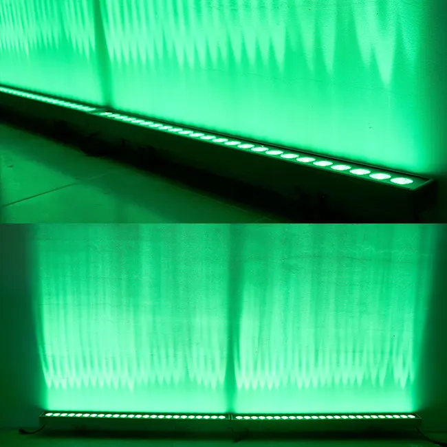 Rainproof IP66 dmx512 color change wall washer light 18w 24w 36w pool underwater building decoration wall washer light