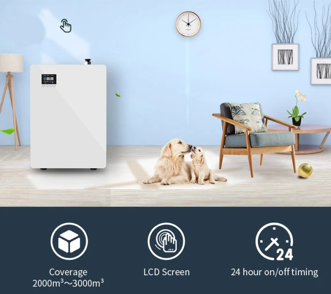 Wholesale Industrial Aroma DIffuser Waterless Fragrance Oil Machine Commercial Luxury HVAC Scent Diffuser Hotel