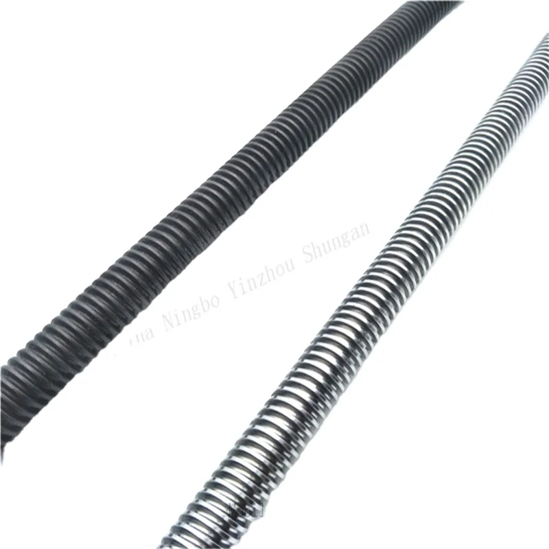 Production and processing of pneumatic tool accessories trapezoid screw nut optical shaft tempered smooth rod straight tube rail
