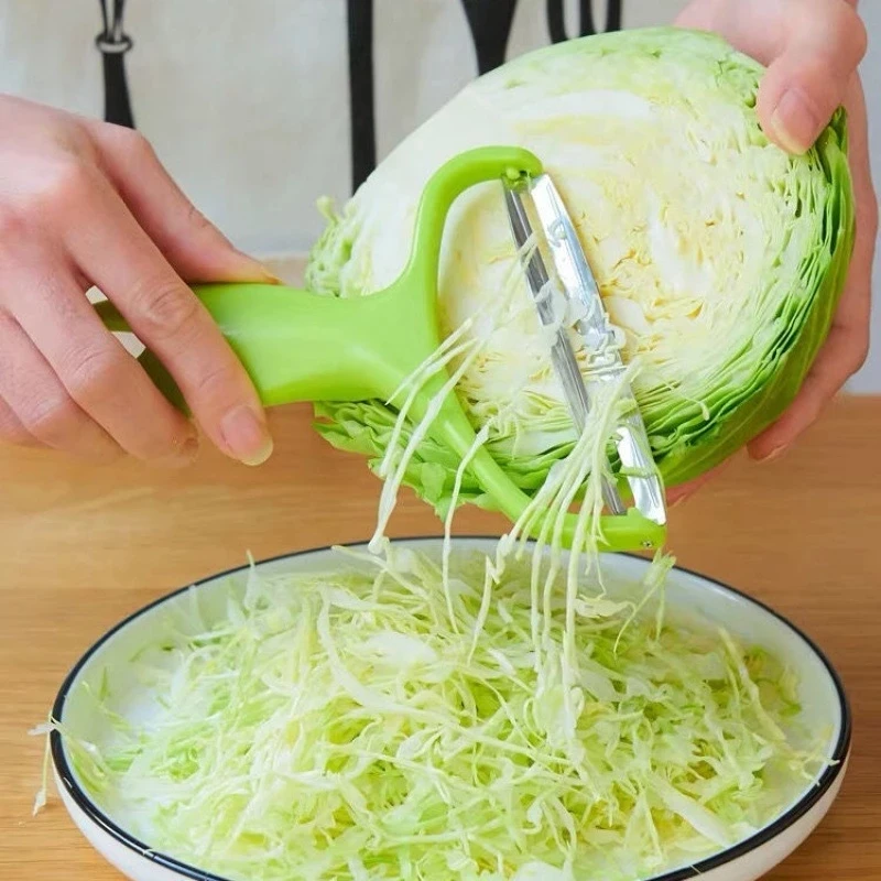 Kitchen Gadgets  Hot Vegetable Cutter  Cabbage and Fruit Slicer  Grater Shredder Peeler Knife for Potato Zesters