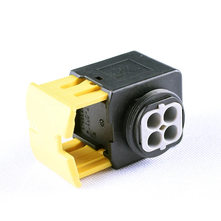 2-1418390-1 CODE B automotive wireharness  female 4 pin connector IP67