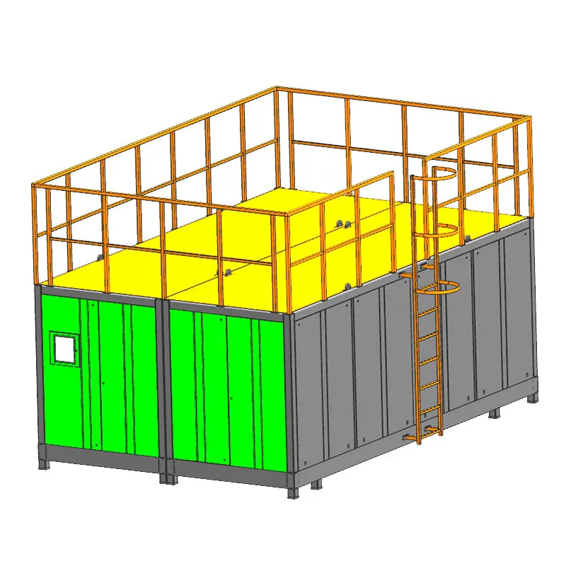 
High Productivity Fully Automatic Organic Food Waste to Energy Machine 