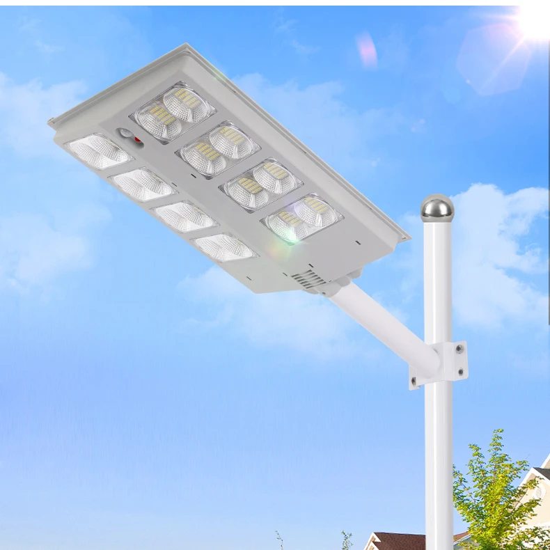 Solar street lamp IP66 waterproof throwing light garden solar lamp high efficiency and energy saving