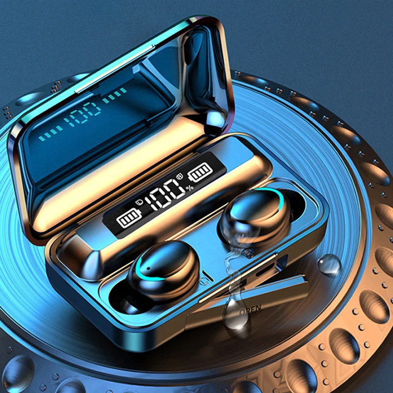 High Quality wireless earphones waterproof BT Headset wiresto auriculares v5.0 f9-5c tws