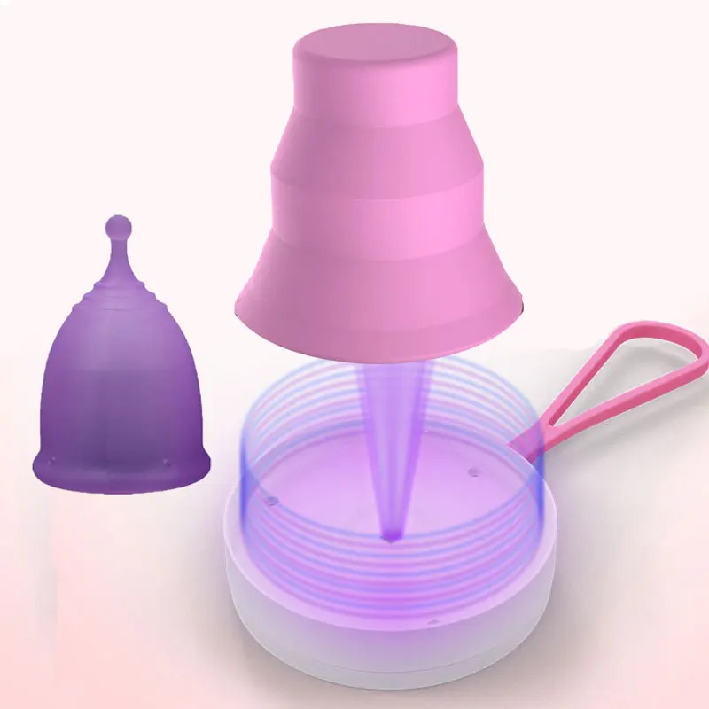 foldable silicone holder pliable menstrual cup prices