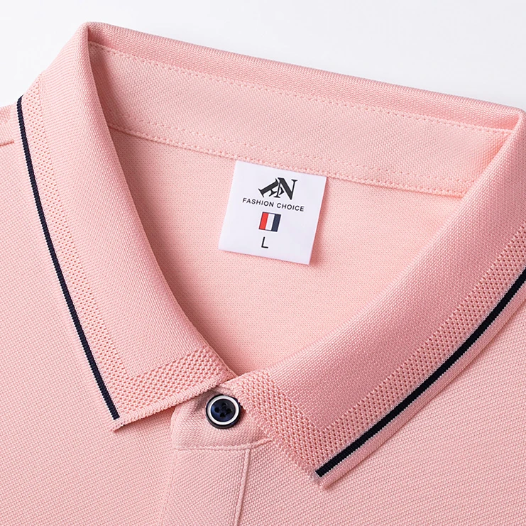 99002fn Custom Logo 200gsm Summer Cotton Polyester Green Cheap Promotional Men Fitted Blank Work Polo Shirt