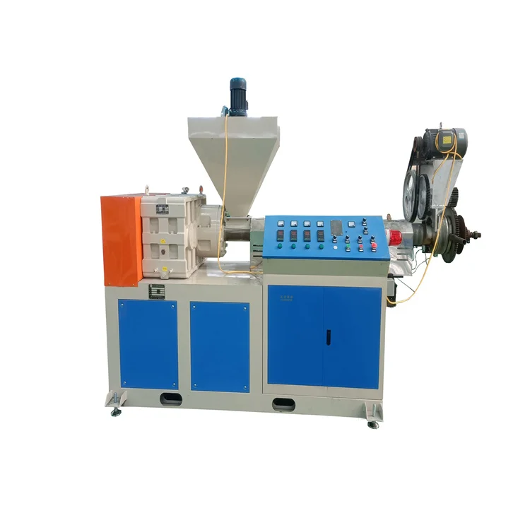 Single Screw Plastic Extruder Masterbatch Compounding Extrusion Line For Granules