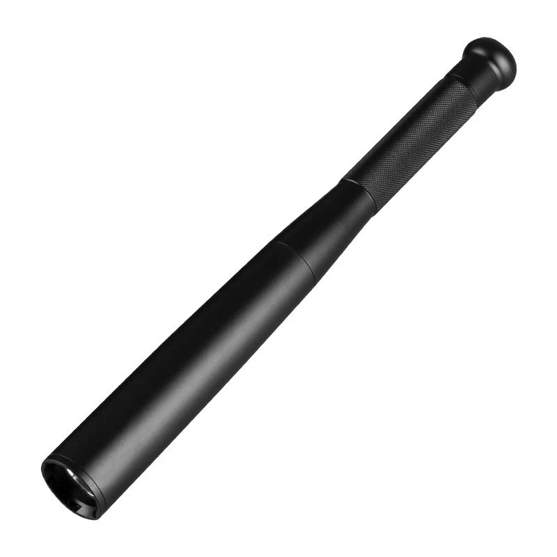 Cross-border Aluminium Long Range Baton Military-grade Weapons Baseball Flashlight For Patrol