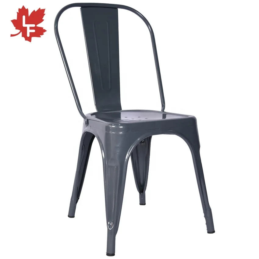 Wholesale Rustic Vintage Metal Iron Steel Metal Restaurant Bistro Chair Tolix Used Restaurant/Dining/Bar silla Tolix Metal Chair
