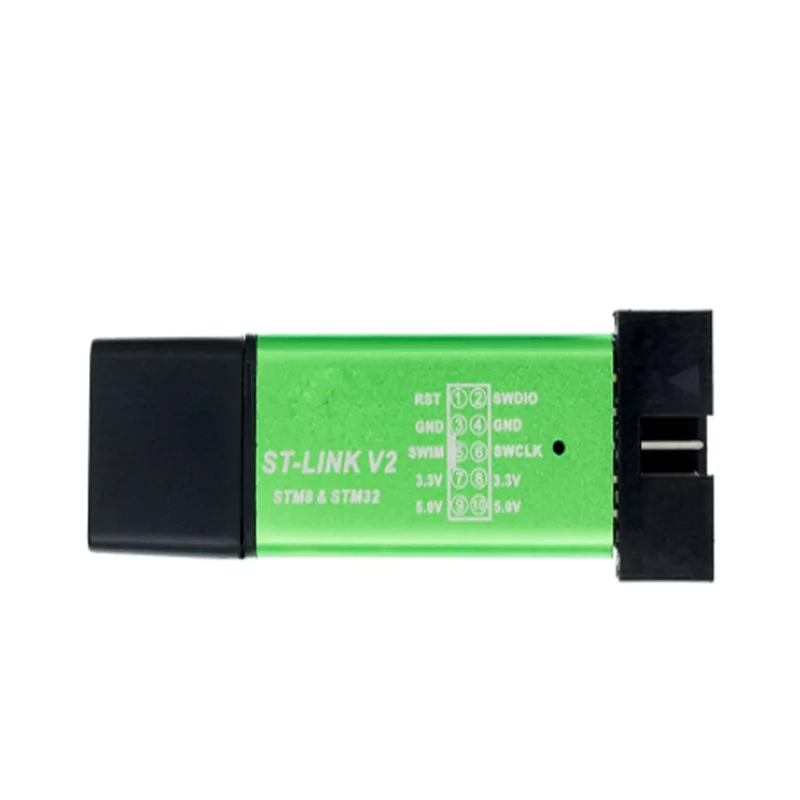 ST LINK Stlink ST-Link V2 Mini STM8 STM32 Simulator Download Programmer Programming With Cover DuPont Cable