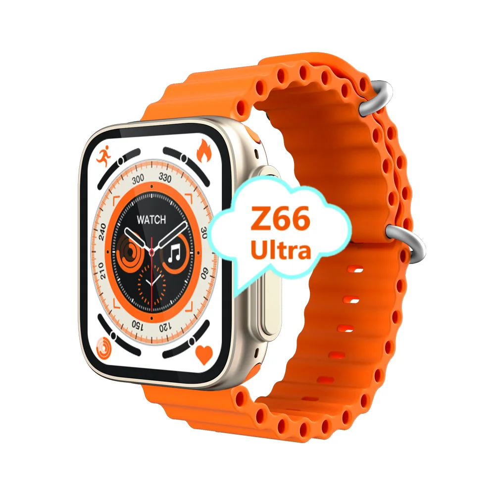 Good price z66ultra z66 ultra smartwatch 45mm 5 ui style ecg blood pressure heartrate detection series 8 z66 ultra smart watch