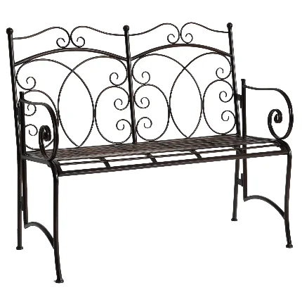 Mayco Hot Sale Outdoor Garden Metal Cast Iron Butterfly Bench