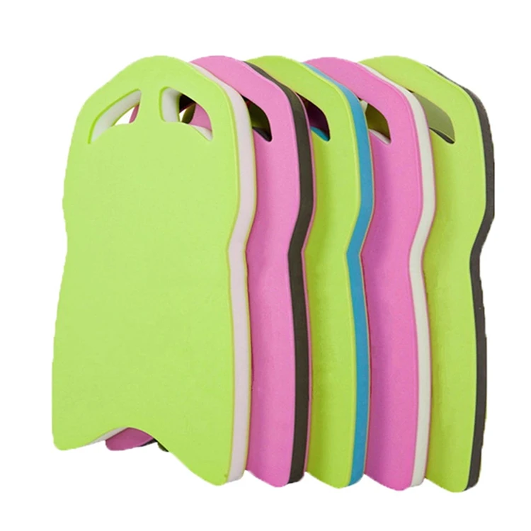 2025 New Design Green Adult Kids Swim Pool Float Floating Buoy Hand Board Foam Swimming Training Aid EVA Kickboard