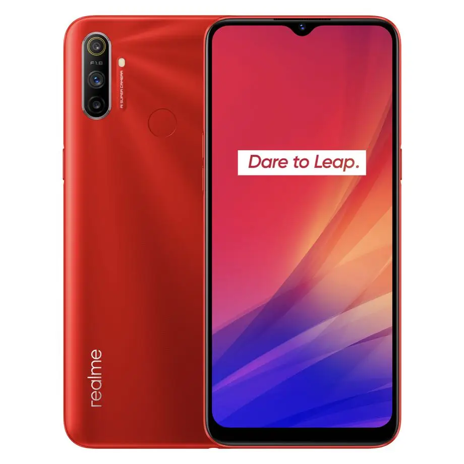 
RU Version realme C3 Unlockphone 3GB RAM 64GB ROM Mobile Phone Helio G70 12MP Camera 6.5