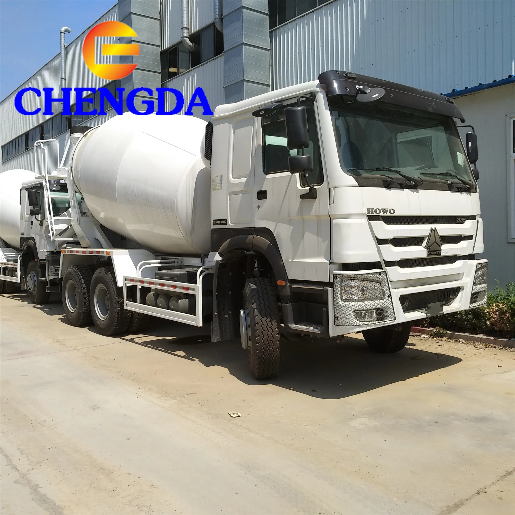 SINOTRUK HOWO 6x4 8X4 10 Wheels 8 CBM 12 m3 Used Concrete Mixer Truck