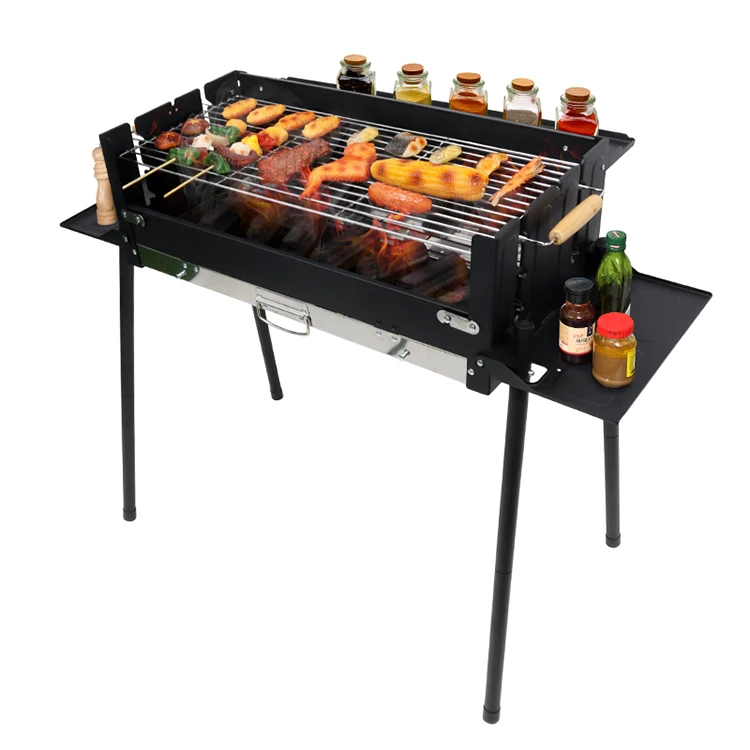 Household Barbecue Grills Outdoor Smoke-Free Barbeque Charcoal Courtyard BBQ Portable Barbecue Stove Grill