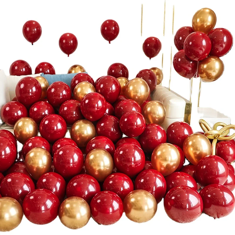 Promotional custom logo printed 10inch 12inch latex balloons for party wedding decoration