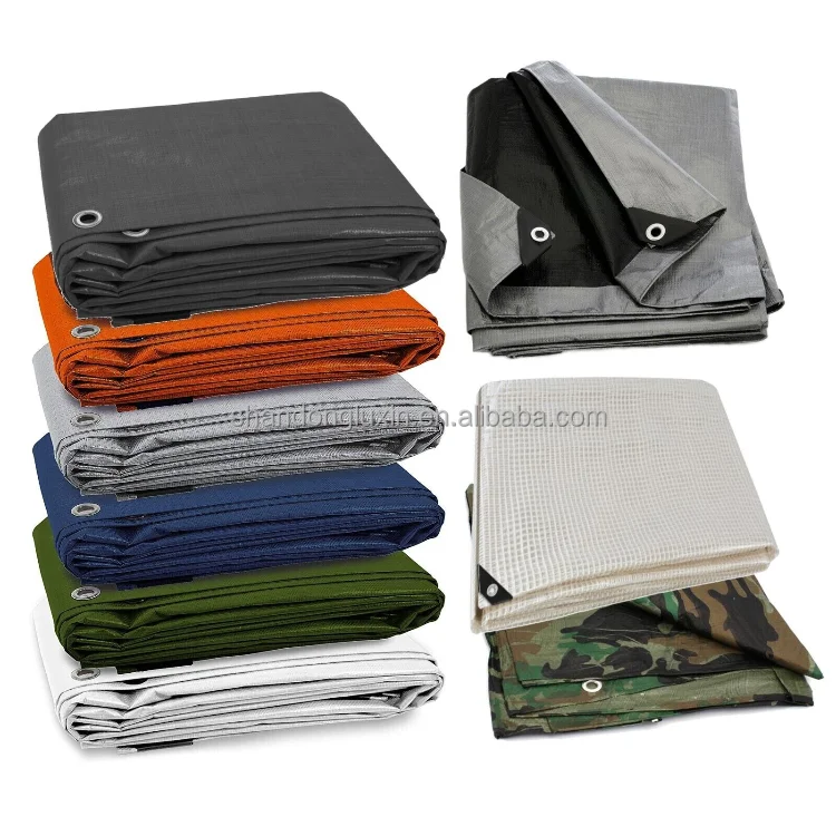 Tent Material Pe Tarpaulin Camouflage Outdoor Camping Camouflage Pe Tarpaulin