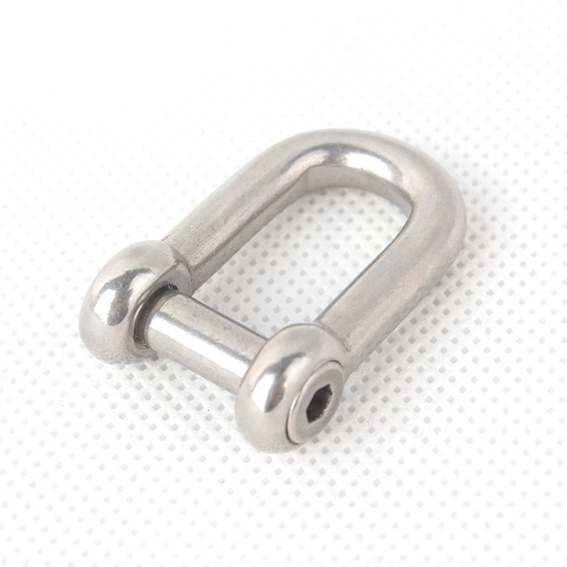 Hot Selling Stainless Steel Hardware Steel Shackle Good Quality Wide Body Sling Dee Shackle