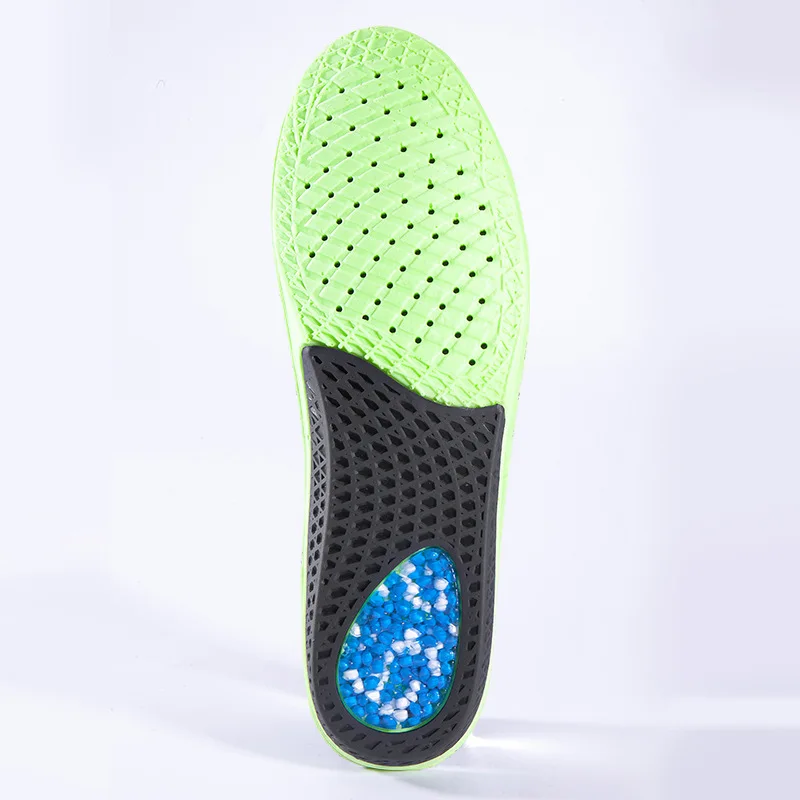 Light Breathable Pu Foam Honeycomb Arch Support Inserts Athletic Running Cushioned Inner Sole Insoles