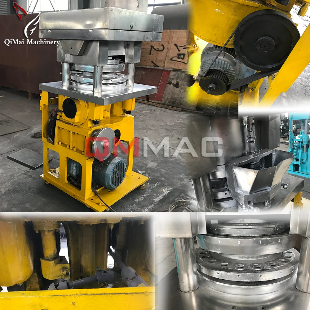 High speed Shisha charcoal making briquette machine,rotary press machine supplier