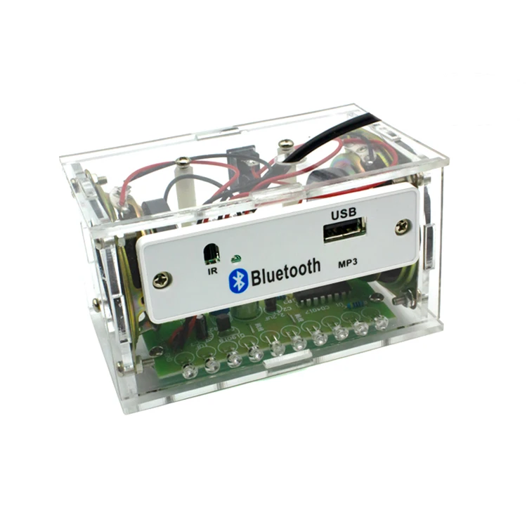 DIY Bluetooth-compatible Speaker Kit Electronics Soldering Training Welding Teaching Electronic Kit Audio with Instruction