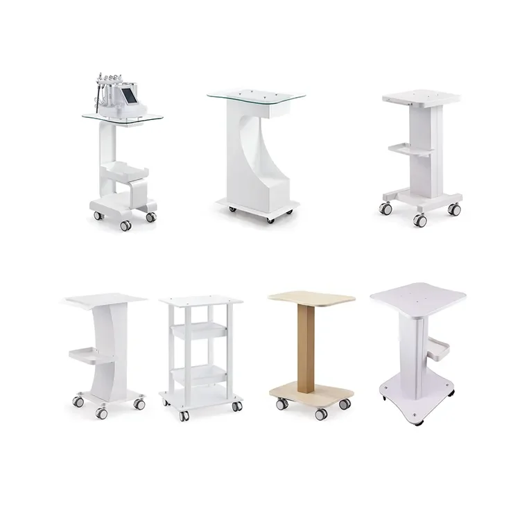 New Design Equipment Trolley Car Beauty Shop Tool Cart Salon Trolley Multi-function Hair Salon Equipment Salon Furniture Modern