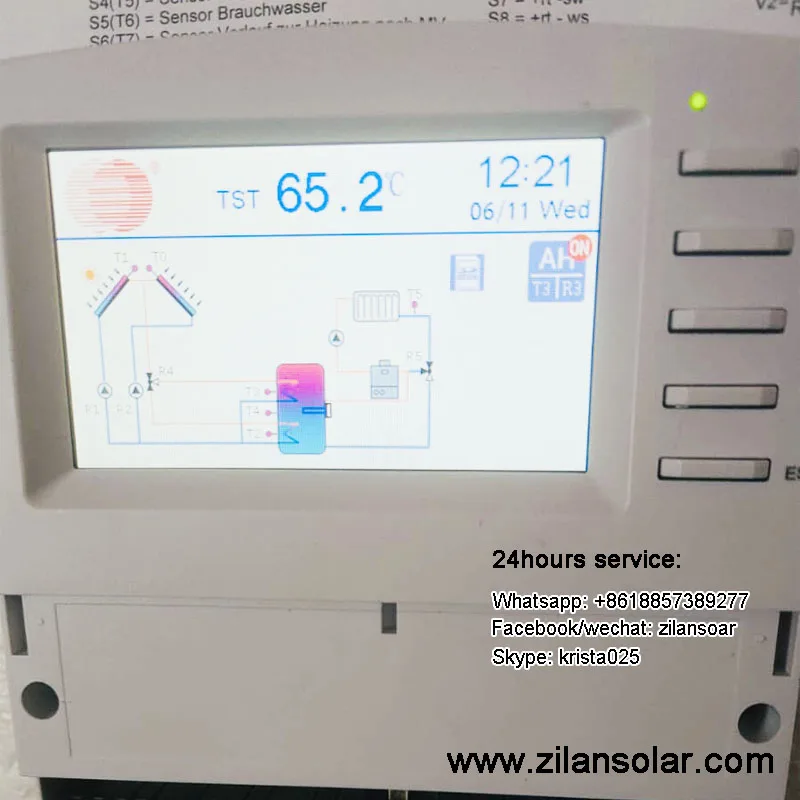 Solar Control SR1568 for split pressruized solar water heater system