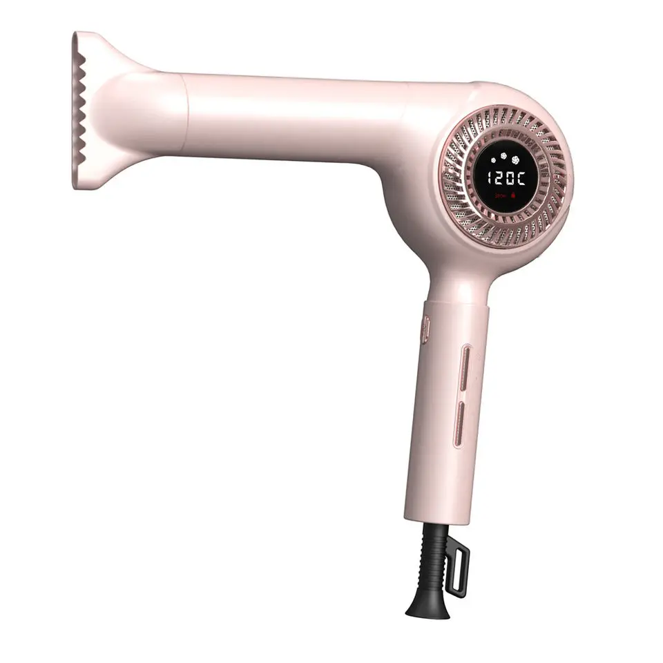 Customized Logo High End Salon Hair Blow Dryers Negative Ion Blowdryer Portable BLDC Motor Hairdryers Professional Hair Dryer