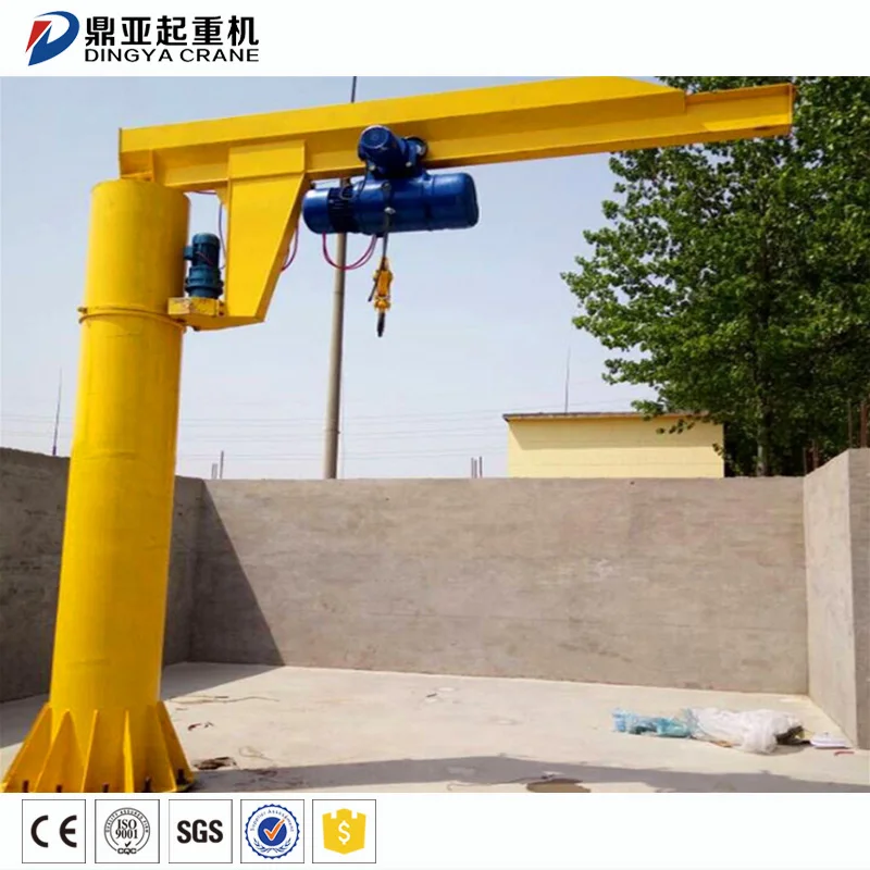 DINGYA CRANE Customized arm beam and column 5 ton crane large tonnage jib arm crane
