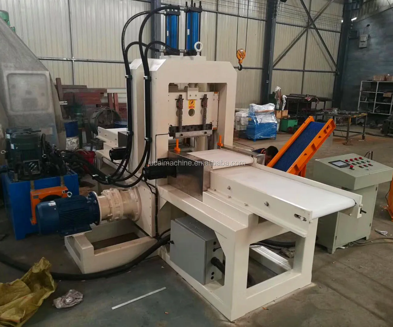 XQL-100Ton*10  guillotines cutting machine for wood