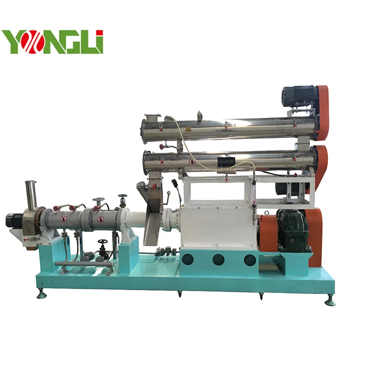 Automatic Twin Screw Extruder Machine for Pet Food & Fish Feed New Condition for Plant & Farm Production Line