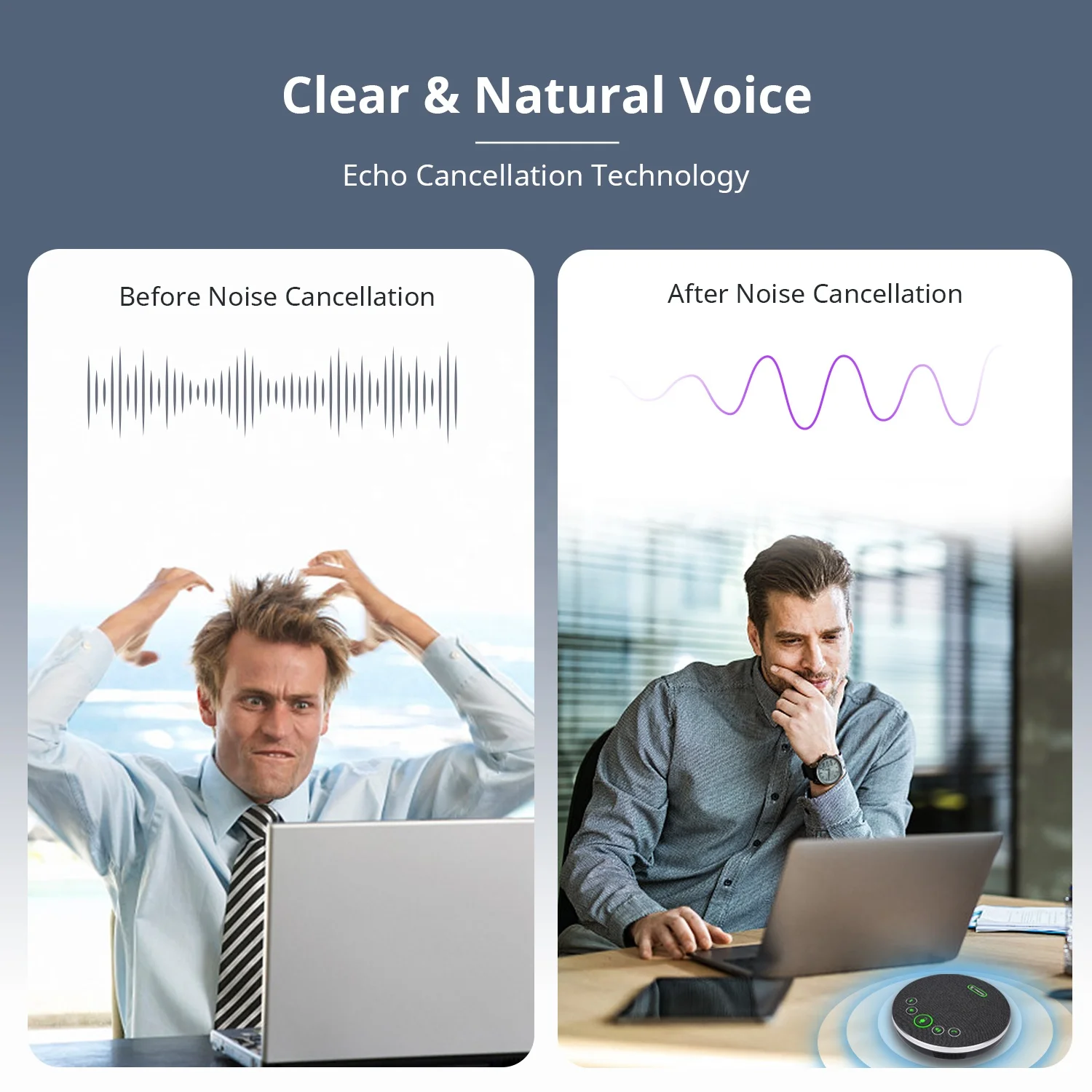 Fast dispatch portable M3B BT wireless conference speakerphone full band speaker for conferencing