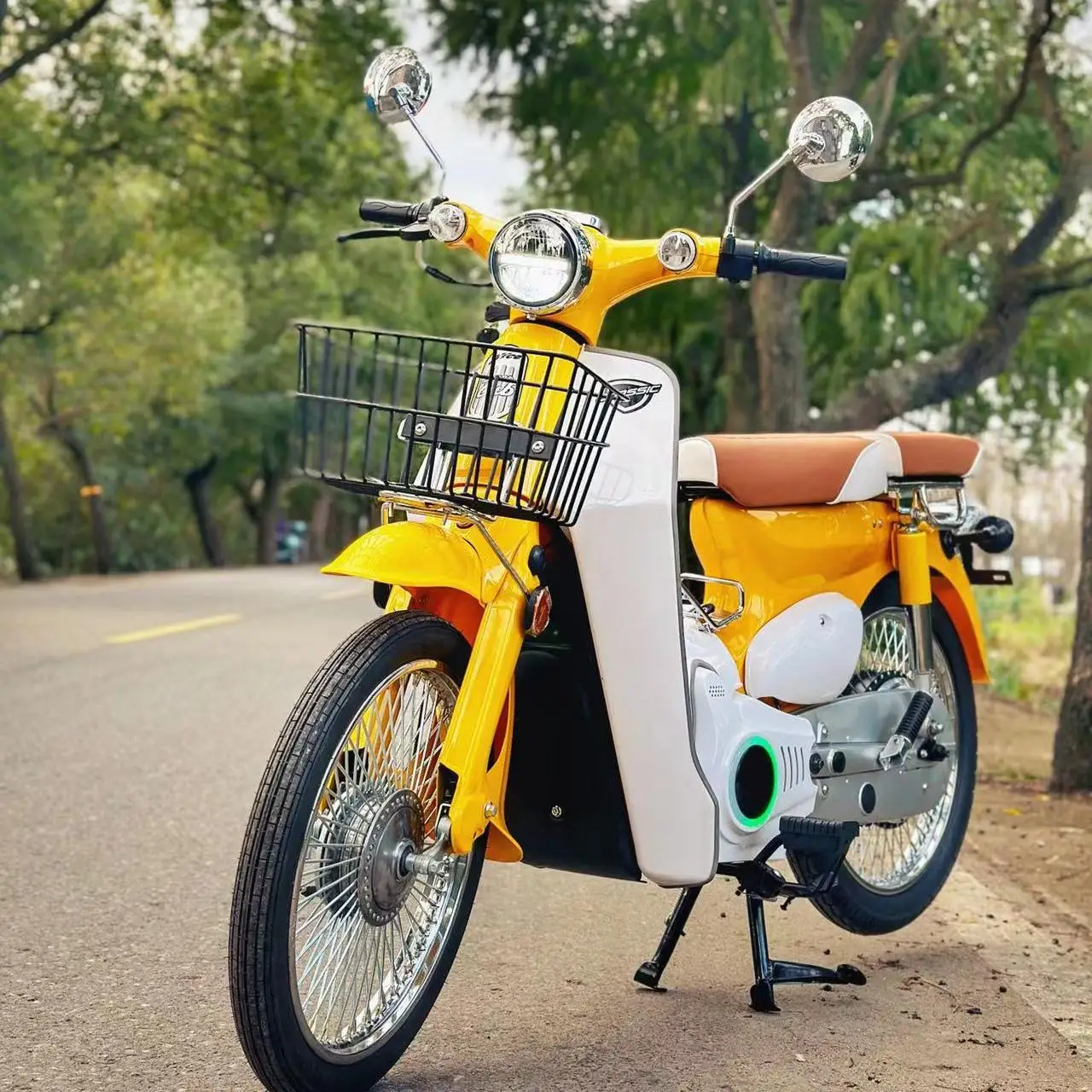 Good Price Adult Chinese Motor Scooters Resistant Cub Bikes Cub Underbone Bikes E Mid Drive Elegant Motorcycles