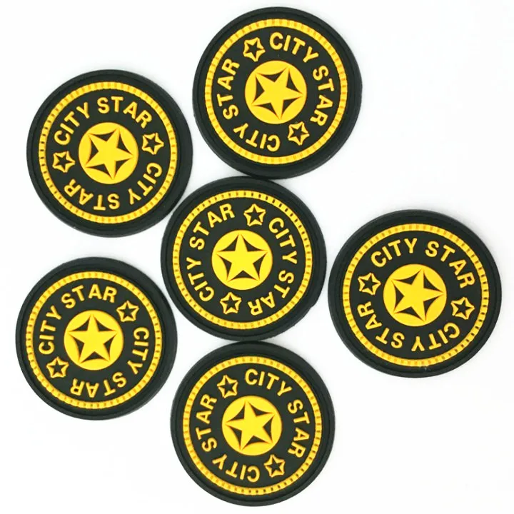 pvc rubber badge 3d logo