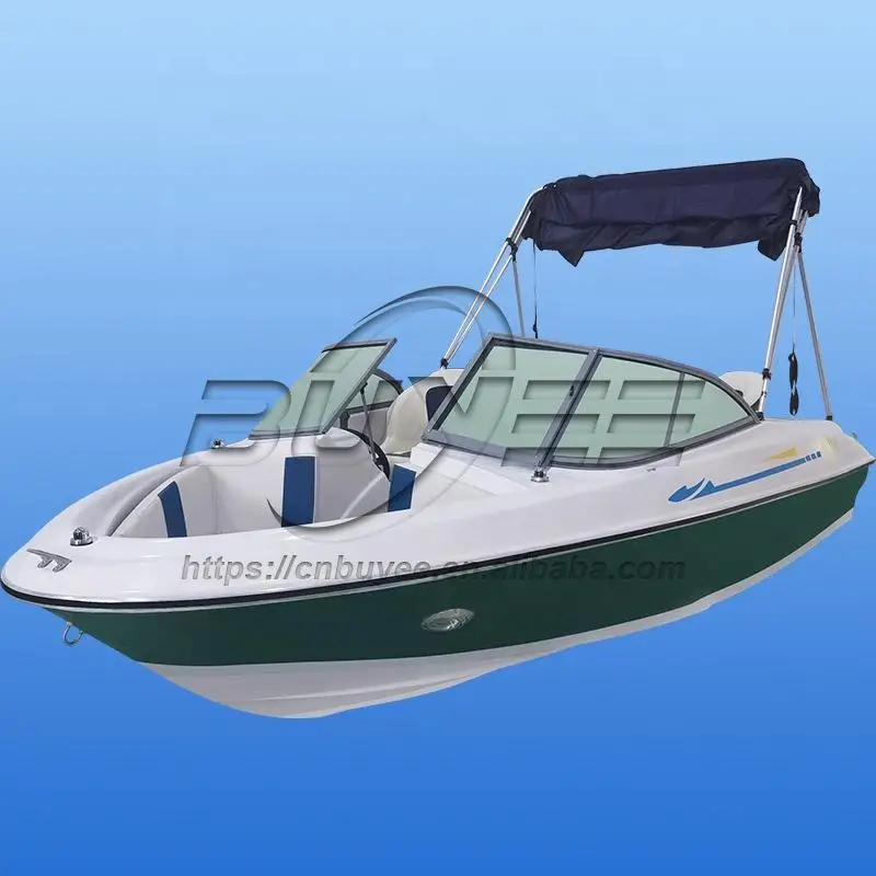 18Ft Sightseeing Sea Fishing party On Vacation Speed Boats  Hull Fiberglass  Water Sports Equipment