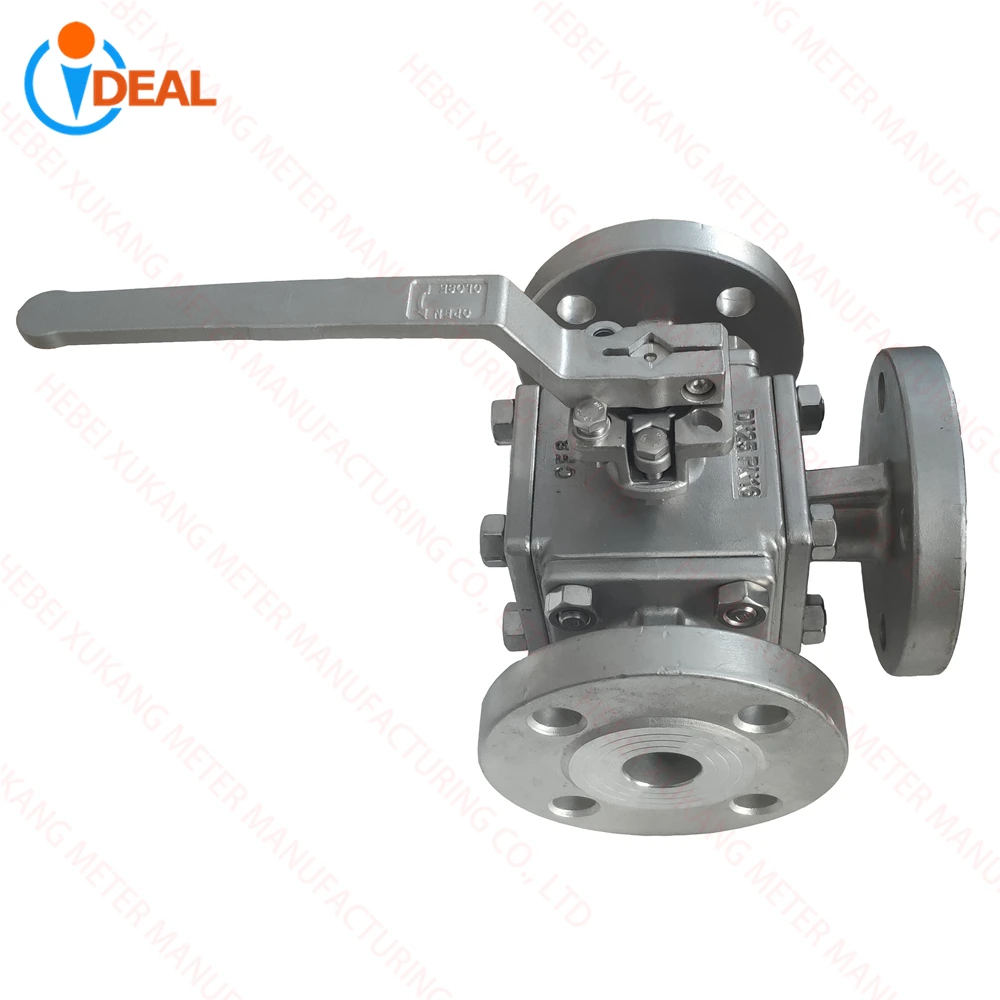 Wcb Flange Connection Ball Valve 2 PCS Float Ball Valve
