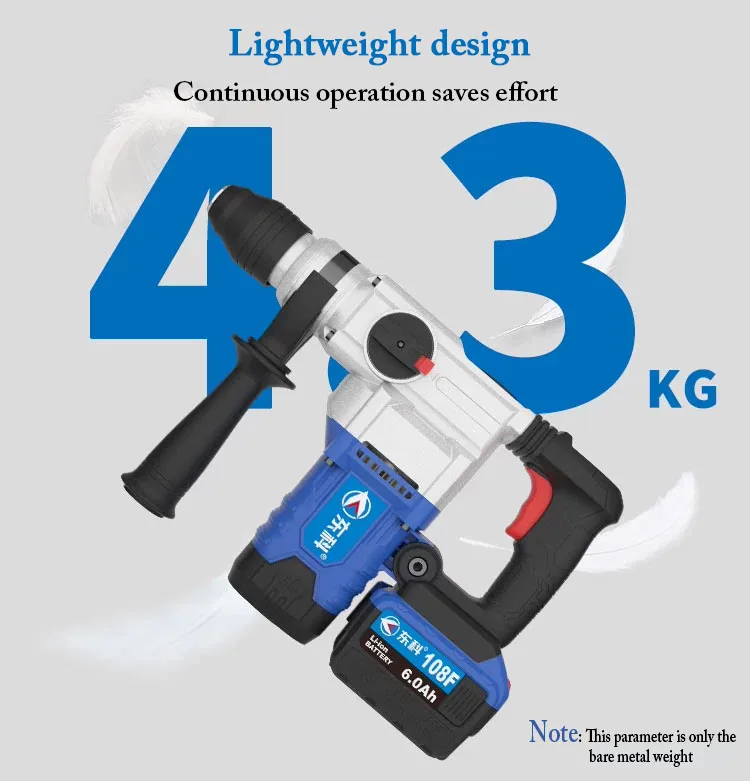 
Mdbl28 39*24.2*10 1.8A Socket Makute Professional Electric Hammer Chipping Hammer Electric 