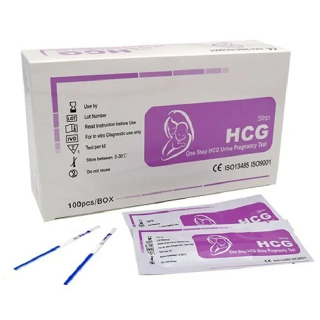 HCG Pregnancy Urine Test Strip One Step Hcg Pregnancy Test Kits