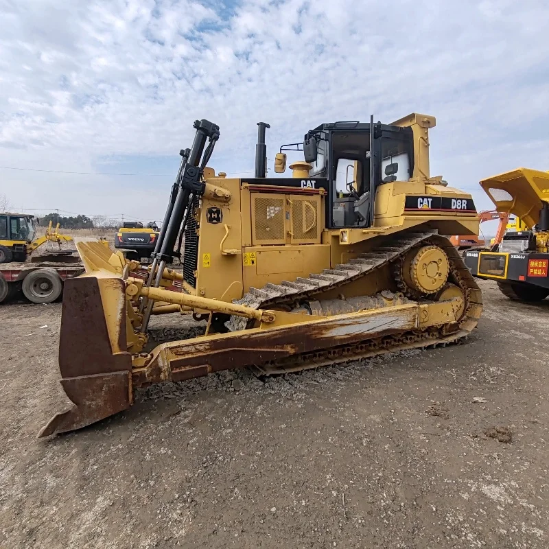 Good condition Used original japan CAT D8r Crawler Bulldozer Heavy excellent Machine for sale