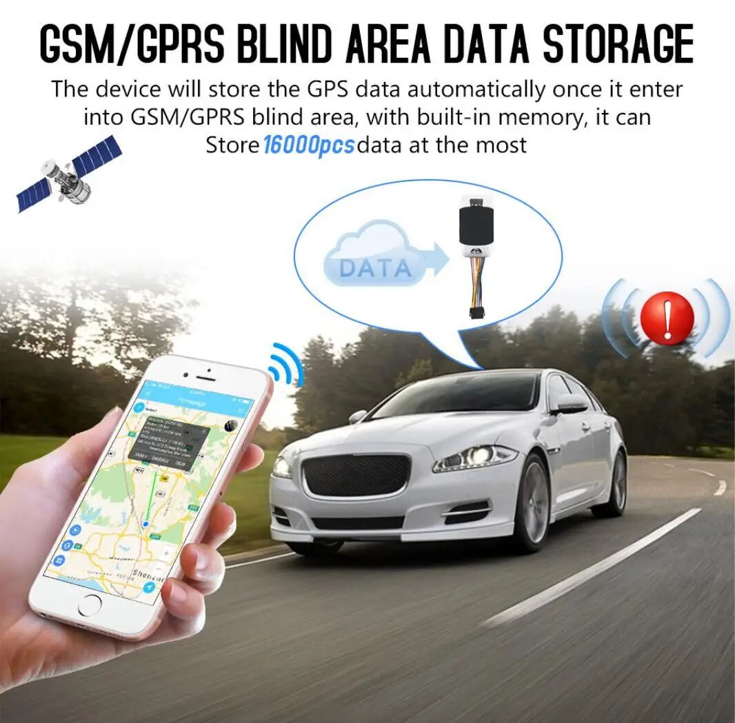 Hot real-time car tracker GPS 303F remote oil and power off Coban gps