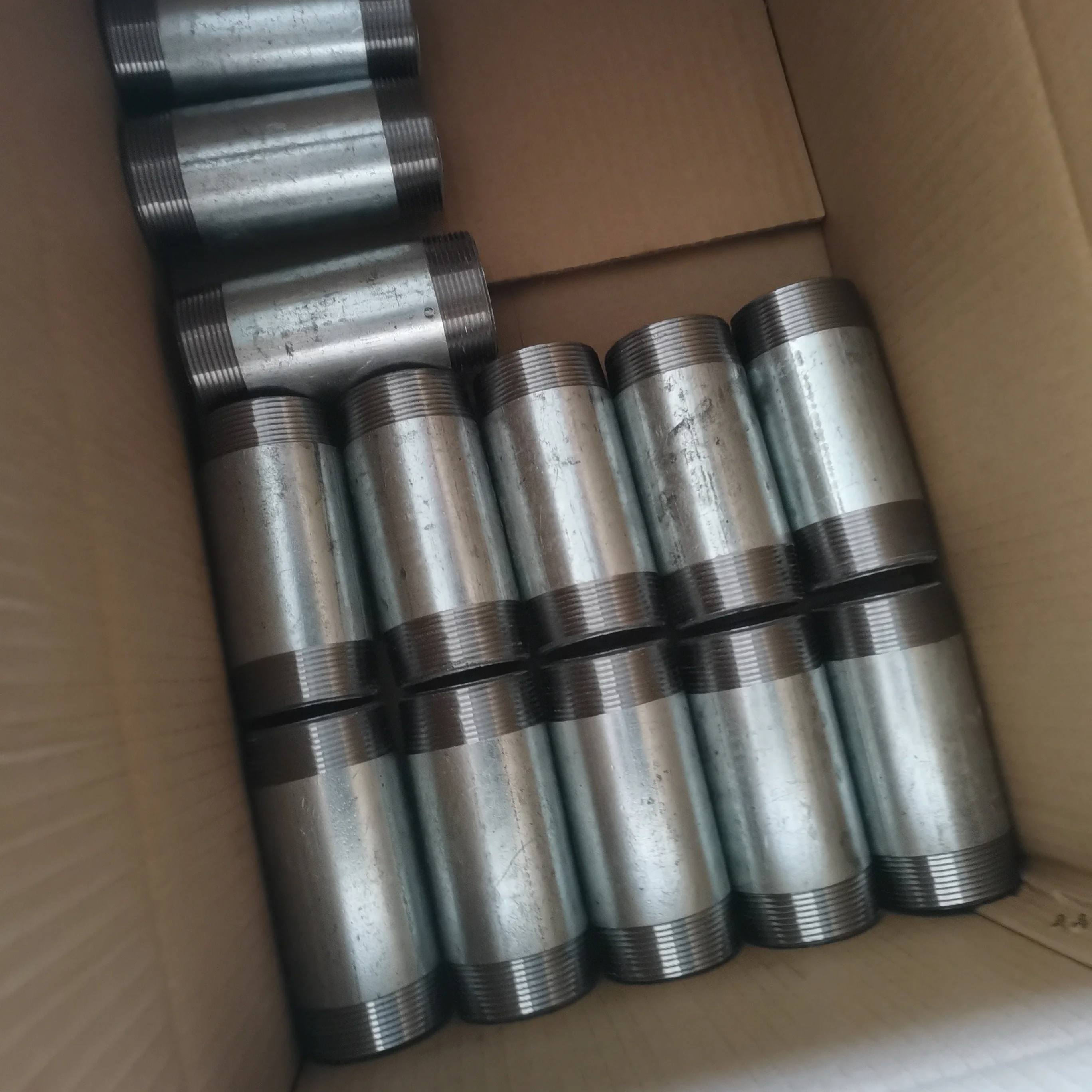 carbon steel galvanized kc nipple Insert Hose Adapter reducing hose mender King Combination Hose Nipple